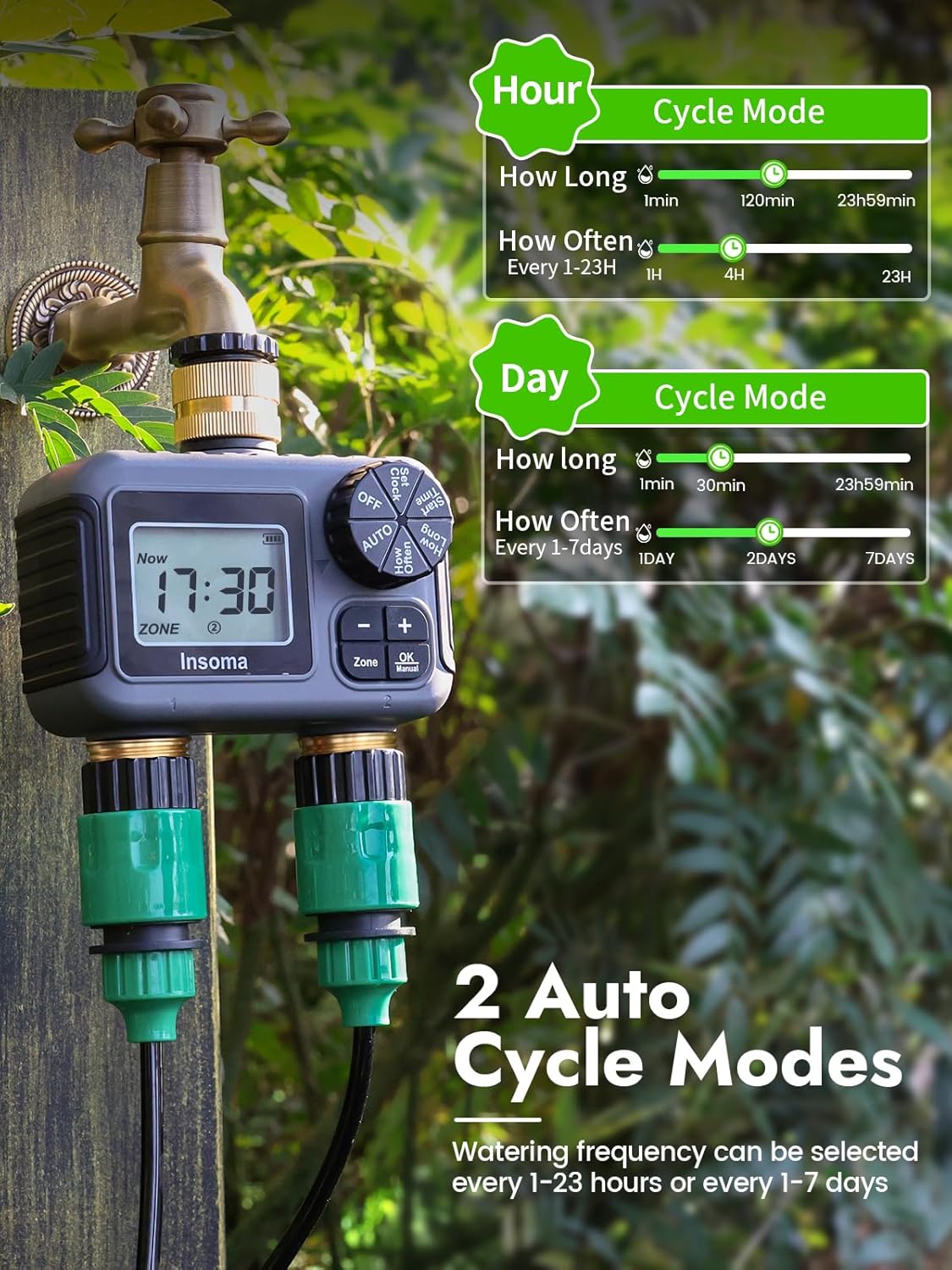 Sistema di irrigazione intelli - Timer Dual Outlet recensione e prezzo